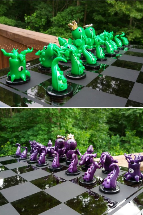 Cthulhu And The Ancient Ones Play Chess - Geek Universe - Geek | Fanart ...