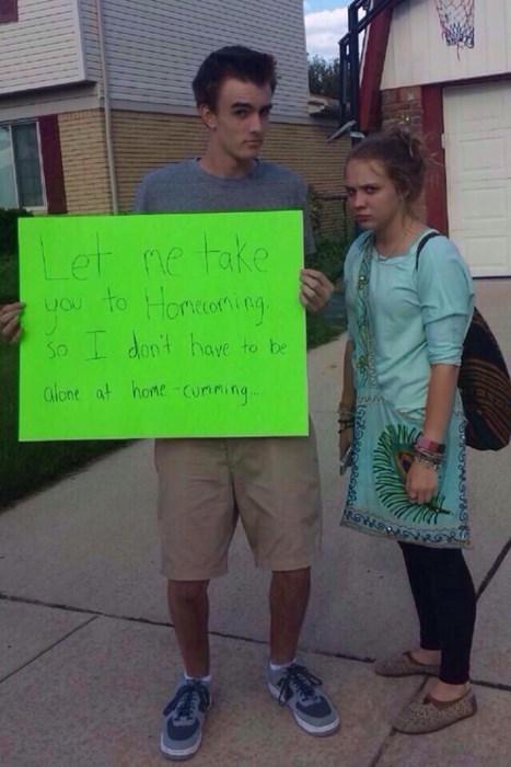 Now That's How You Ask a Girl to Homecoming - Dating Fails - dating ...