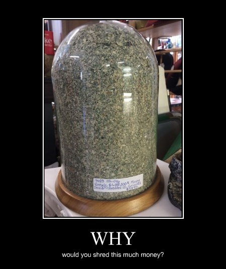 It's Worse Than Just Throwing Your Money Away! - Very Demotivational