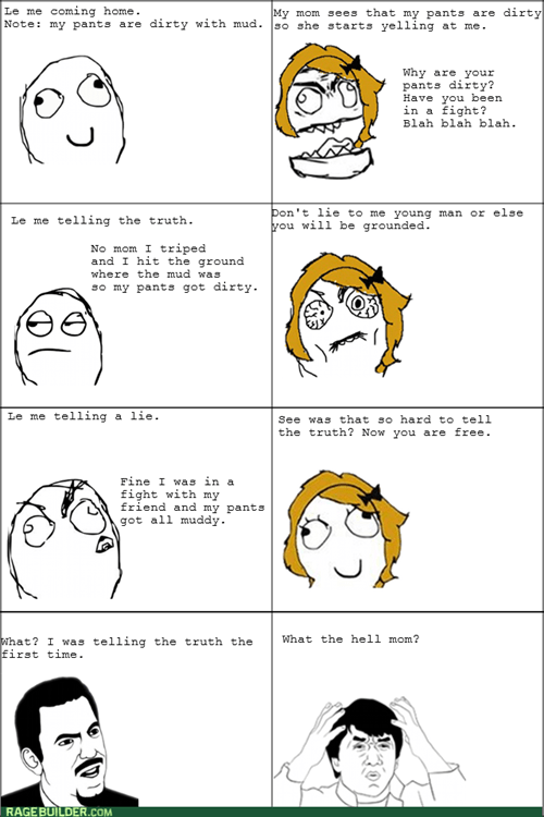 Mom Logic - Rage Comics - rage comics