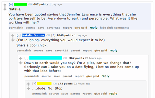 Sad Redditor Tries To Pick Up Natalie Dormer During Her Ama On