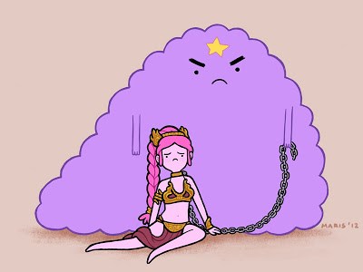 lumpy space princess hey girl meme