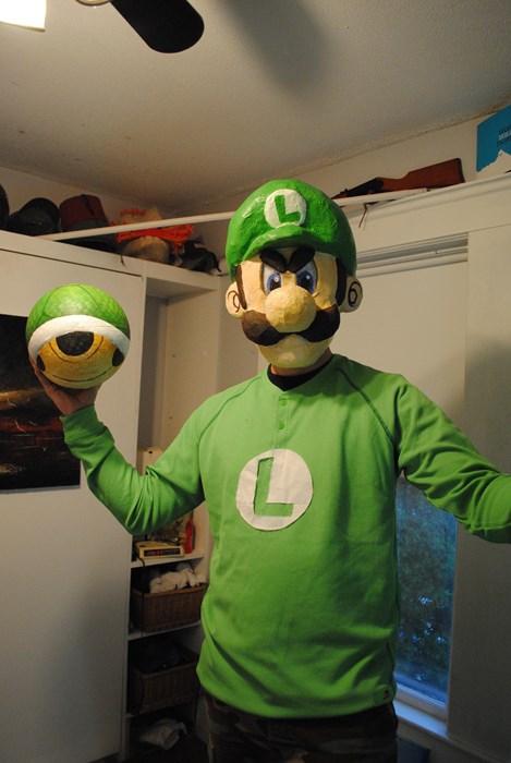 Next Level Luigi Death Stare Cosplay Geek Universe Geek Fanart Cosplay Pokemon Go Geek Memes Funny Pictures