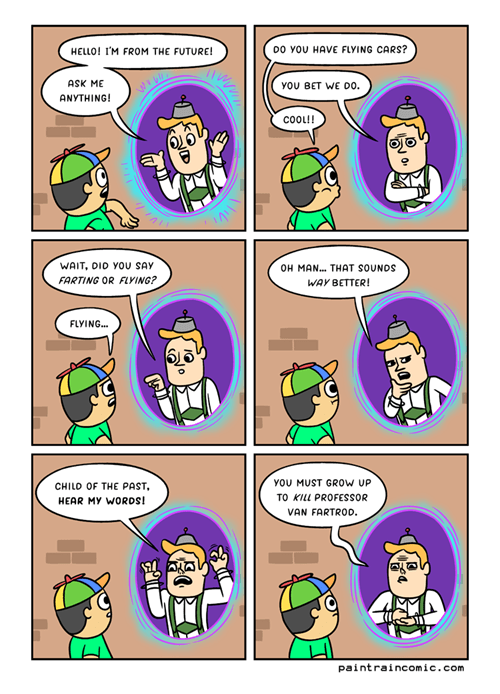 Web Comics - time travel - 4koma comic strip, webcomics, web comics ...