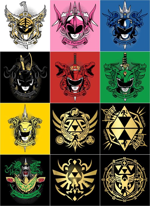 The Power Rangers and the Hero of Time - Geek Universe - Geek | Fanart ...