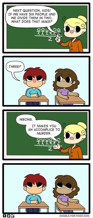 Harsh Mathematics - Web Comics - 4koma comic strip, webcomics, web comics