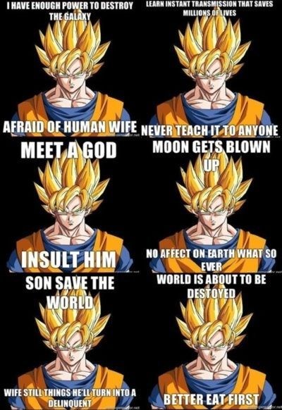 DBZ Logic - Cartoons & Anime - Anime | Cartoons | Anime Memes | Cartoon ...