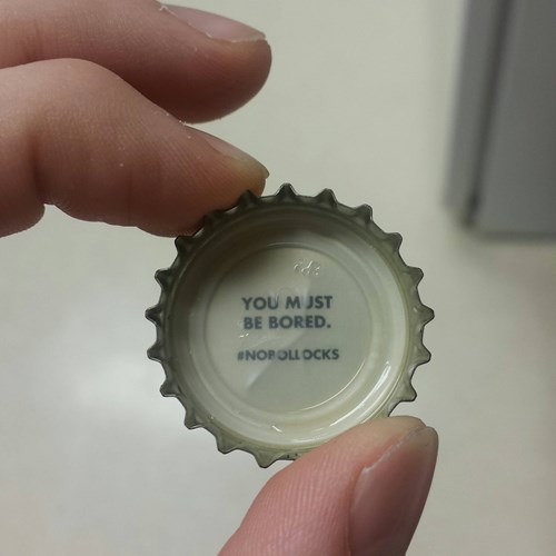 Why Else Would You Look at Bottle Caps? - After 12 - funny pictures ...