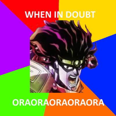 Star Platinum (@ORAStarPlatinum) / X