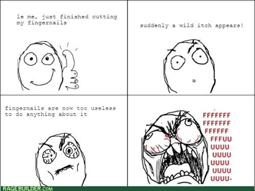 SO ITCHY - Rage Comics - rage comics