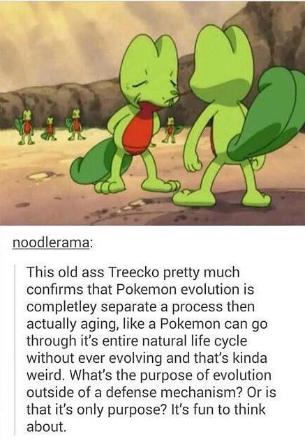 treecko evolution