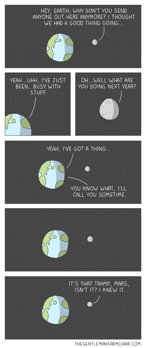 The Earth and the Moon Have an Odd Relationship - Dating Fails - dating  memes, dating fails, fail memes, funny fails, funny memes