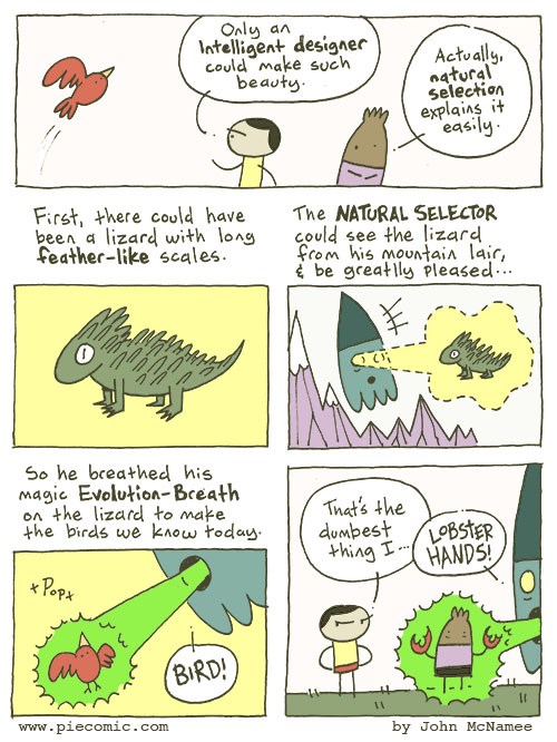 This Comic Explains Why Natural Selection is Irrefutable - Web Comics