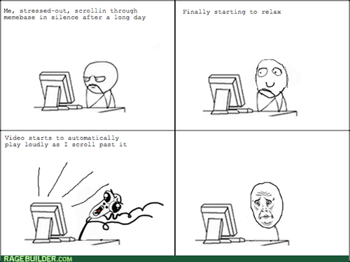 FFFUUU, auto-play. - Rage Comics - rage comics