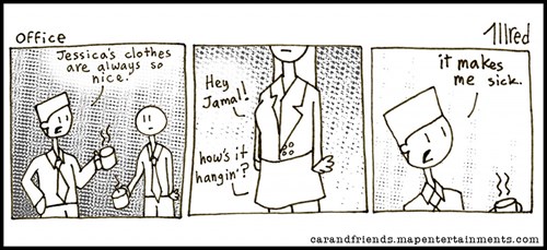 Nice Attire Can Really Make an Impact - Web Comics - 4koma comic strip ...