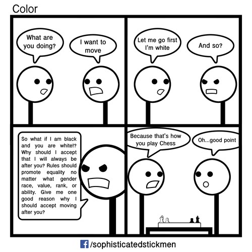 Chess Promotes Racism - Web Comics - 4koma comic strip, webcomics, web ...