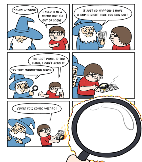 Comics Are Magical - Web Comics - 4koma comic strip, webcomics, web comics