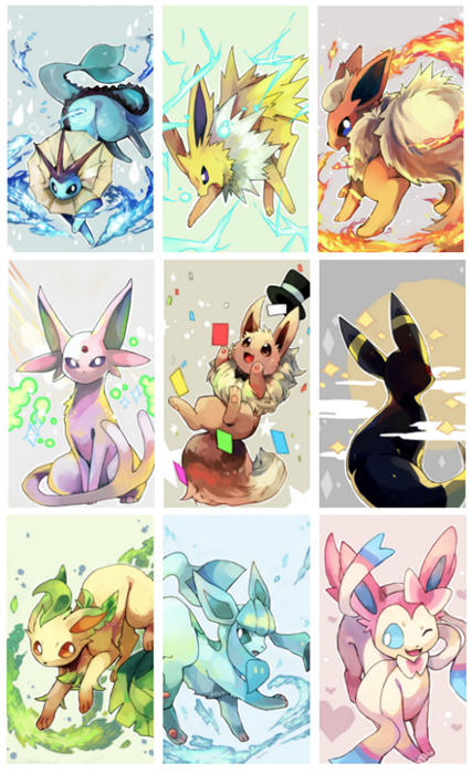 Eevee Celebrates The Eeveelutions Pokémemes Pokémon Pokémon Go 6059