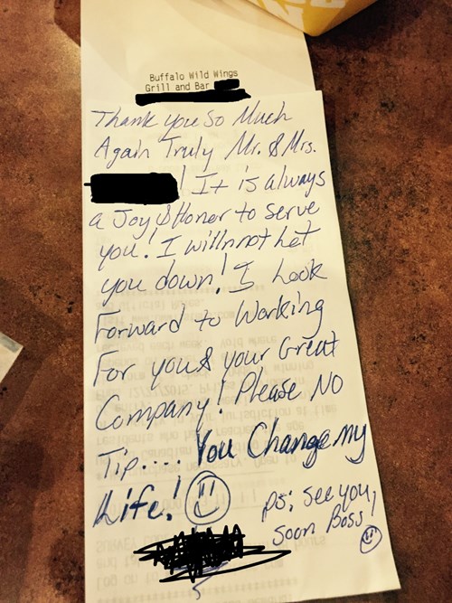 How to Really Make Your Waiter's Day - WIN! - epic win photos