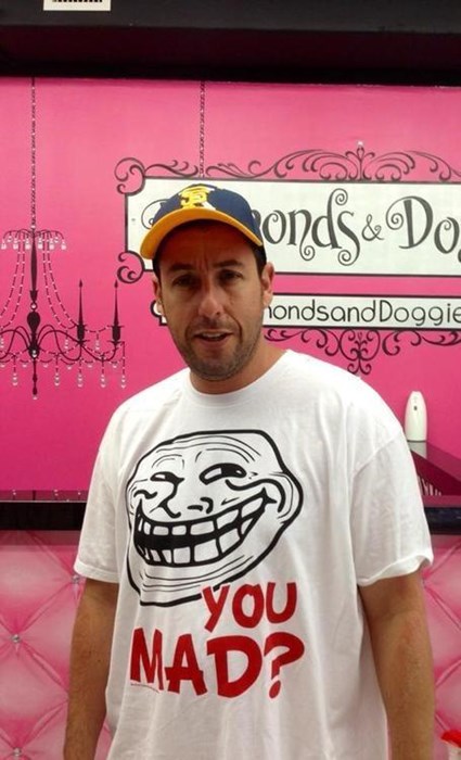 Adam Sandler, Clearly in Love With Those Dank Memes, Bro - Poorly Dressed -  fashion fail