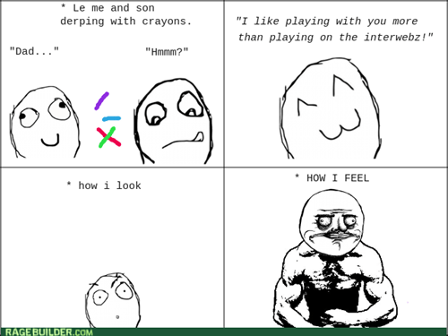 Derp Dad - Rage Comics - rage comics