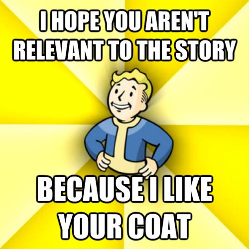 Does Anyone Else Foresee This Problem Coming Up a Lot in Fallout 4 ...