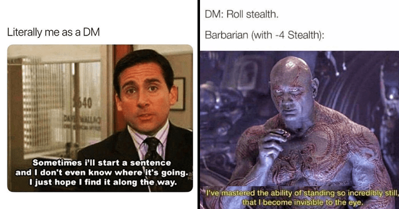 28 Hilariously Relatable Dungeons Dragons Memes To Send To Your Party Memebase Funny Memes