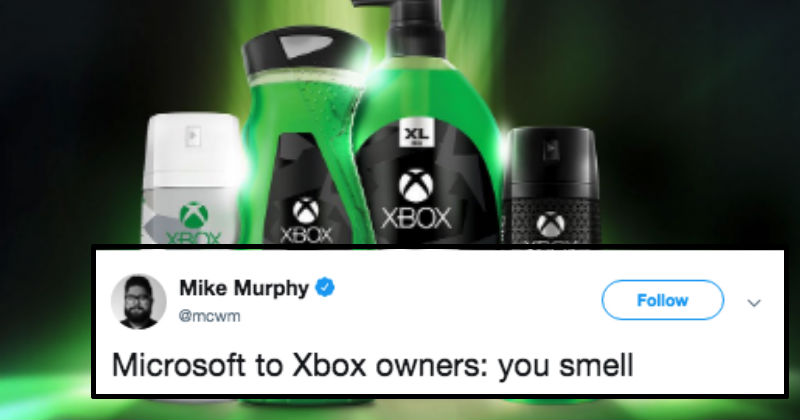 Xbox discount body spray