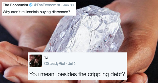 Tiffany beat expectations but millennials still aren't buying diamonds