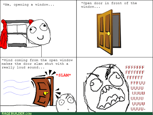 Door Rage Rage Comics Rage Comics