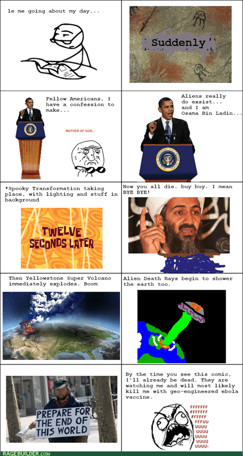 Conspiracy Theory - Rage Comics - rage comics