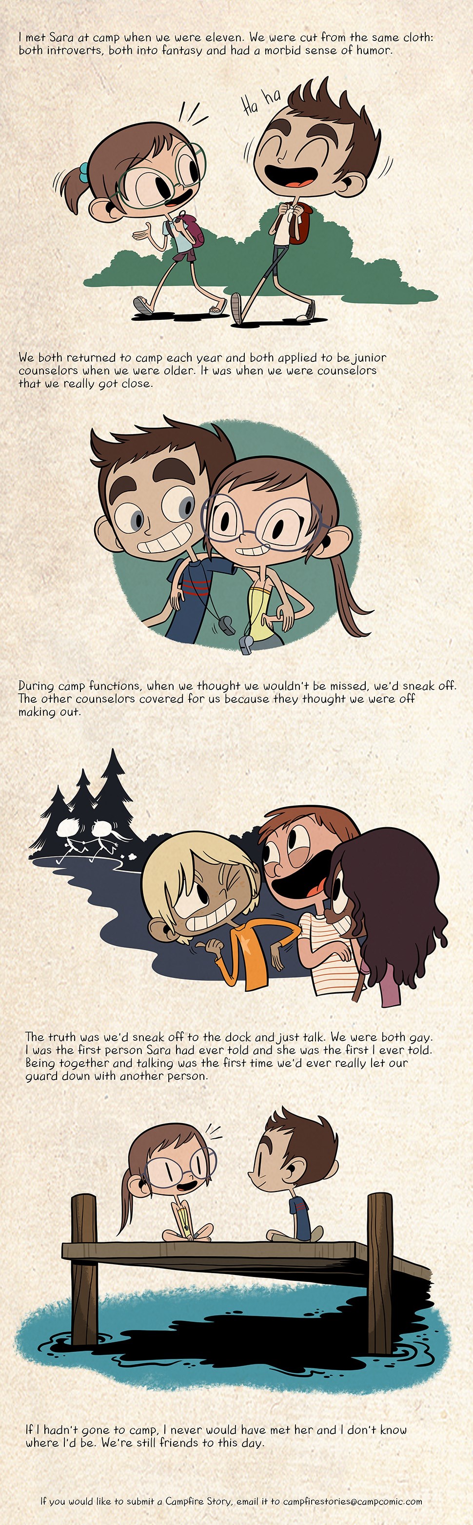 Campfire Story Web Comics Koma Comic Strip Webcomics Web Comics