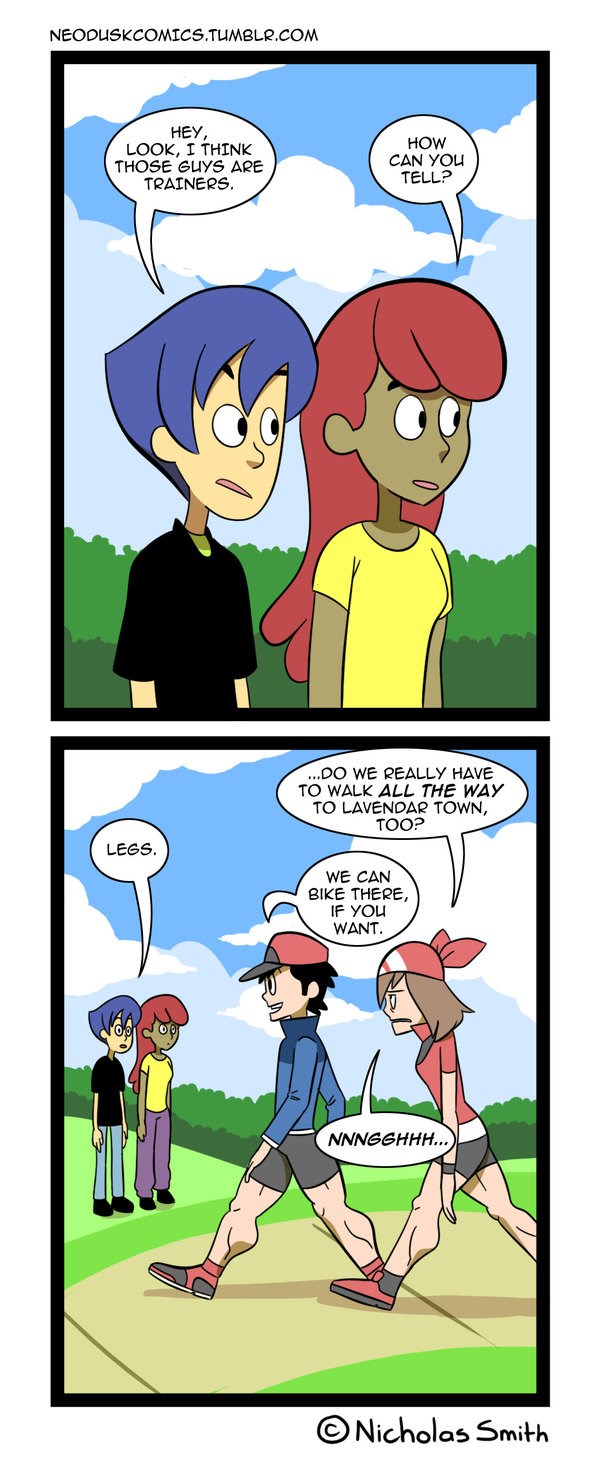 Pokémon Training Has a Built In Fitness Regime - Pokémemes - Pokémon