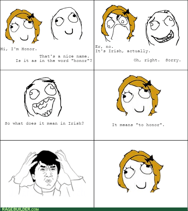 Honor - Rage Comics - rage comics