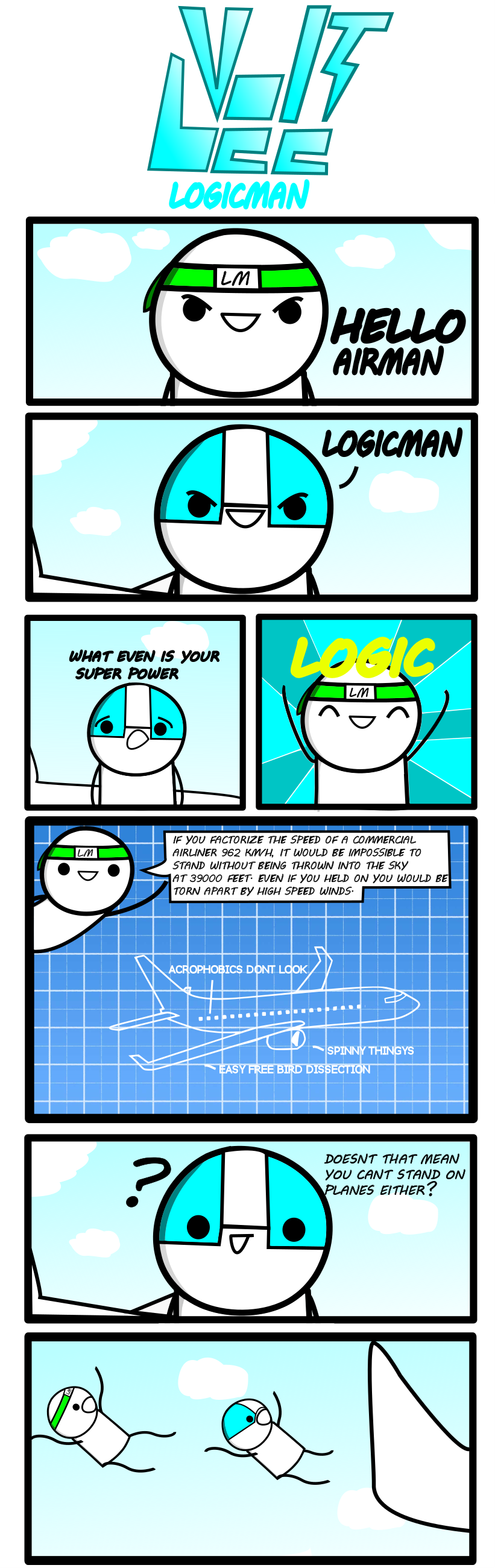 Logic Always Wins  Comics 4koma comic strip, web comics