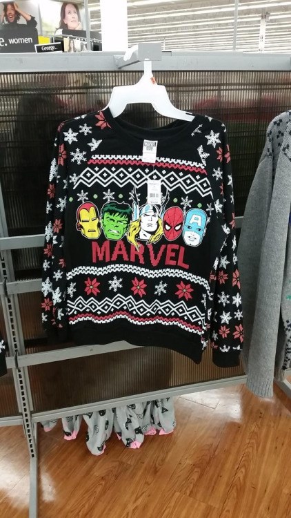 ugly christmas sweater avengers