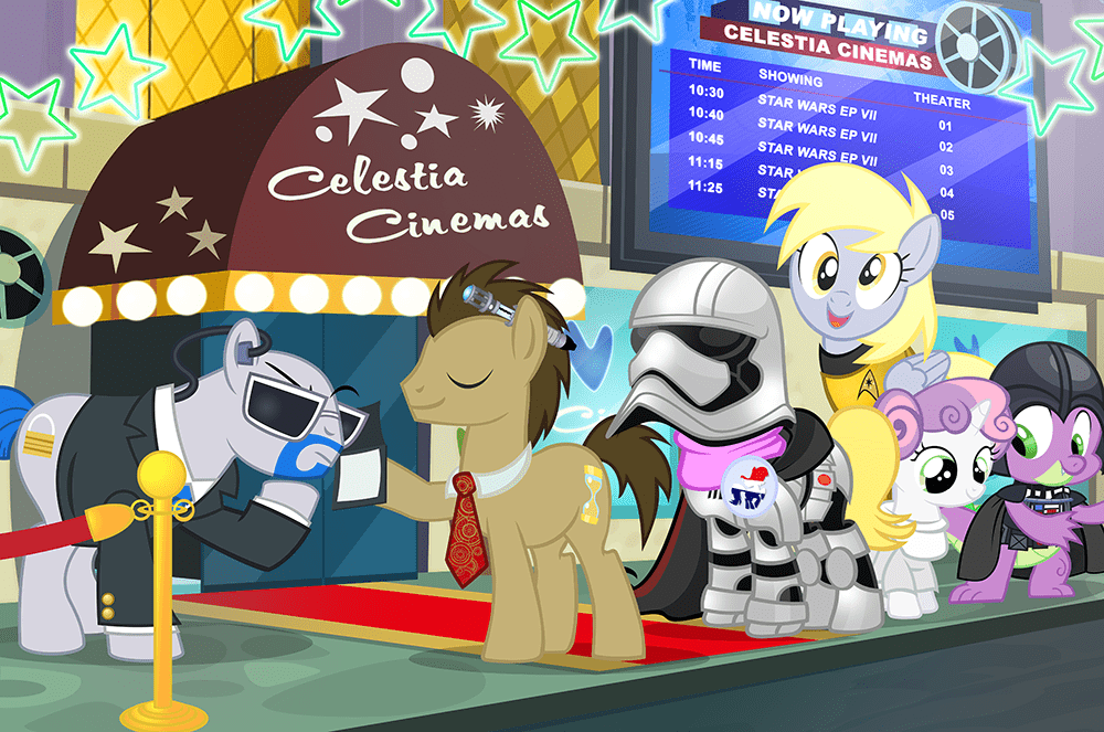 My little deals pony star wars