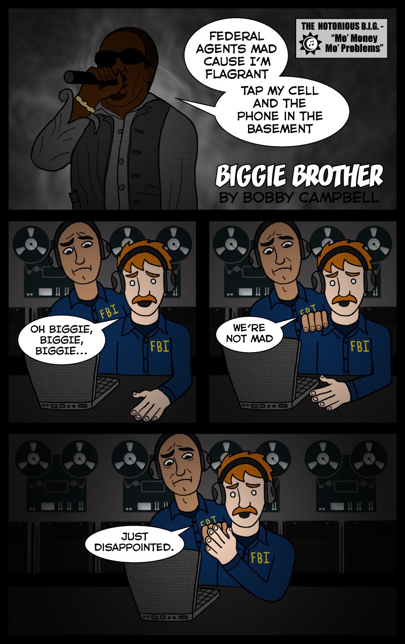 Oh Biggie, Biggie, Biggie Can't You See? We Just Want the Best for You  Comics 4koma
