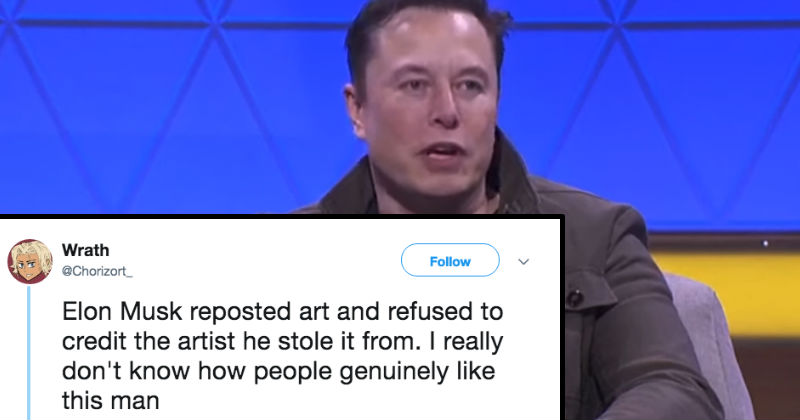 Elon Musk Gets Squashed On Twitter For Saying Artists Shouldn't Be Credited For Their Work