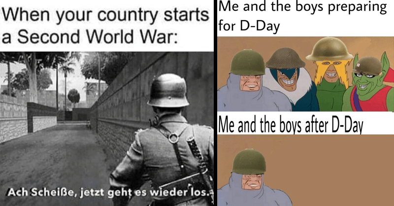 30 Extra Spicy World War Ii Memes For The History Nerds Memebase Funny Memes 