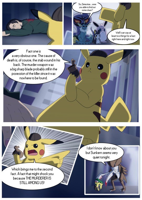 Pokémon Detective Pikachu Graphic Novel