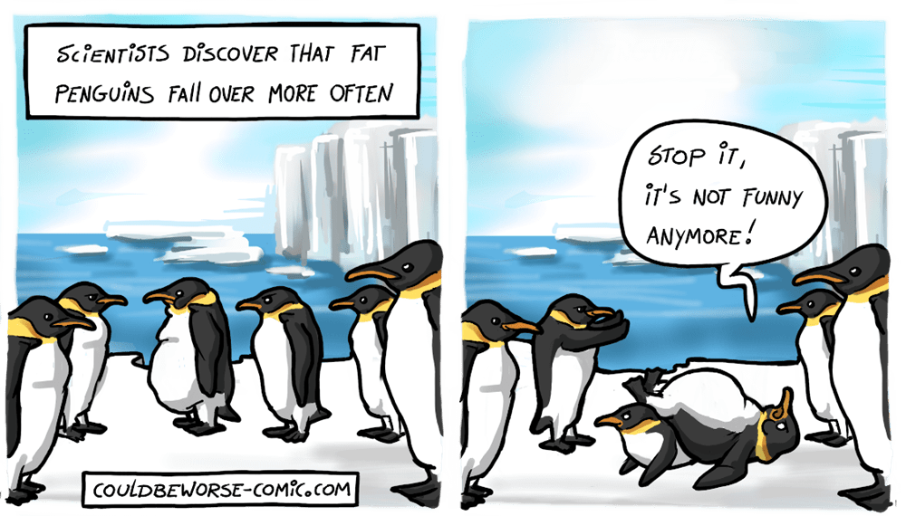 I Thought Penguins Were Supposed to Be Gentlemanly? - Web Comics ...