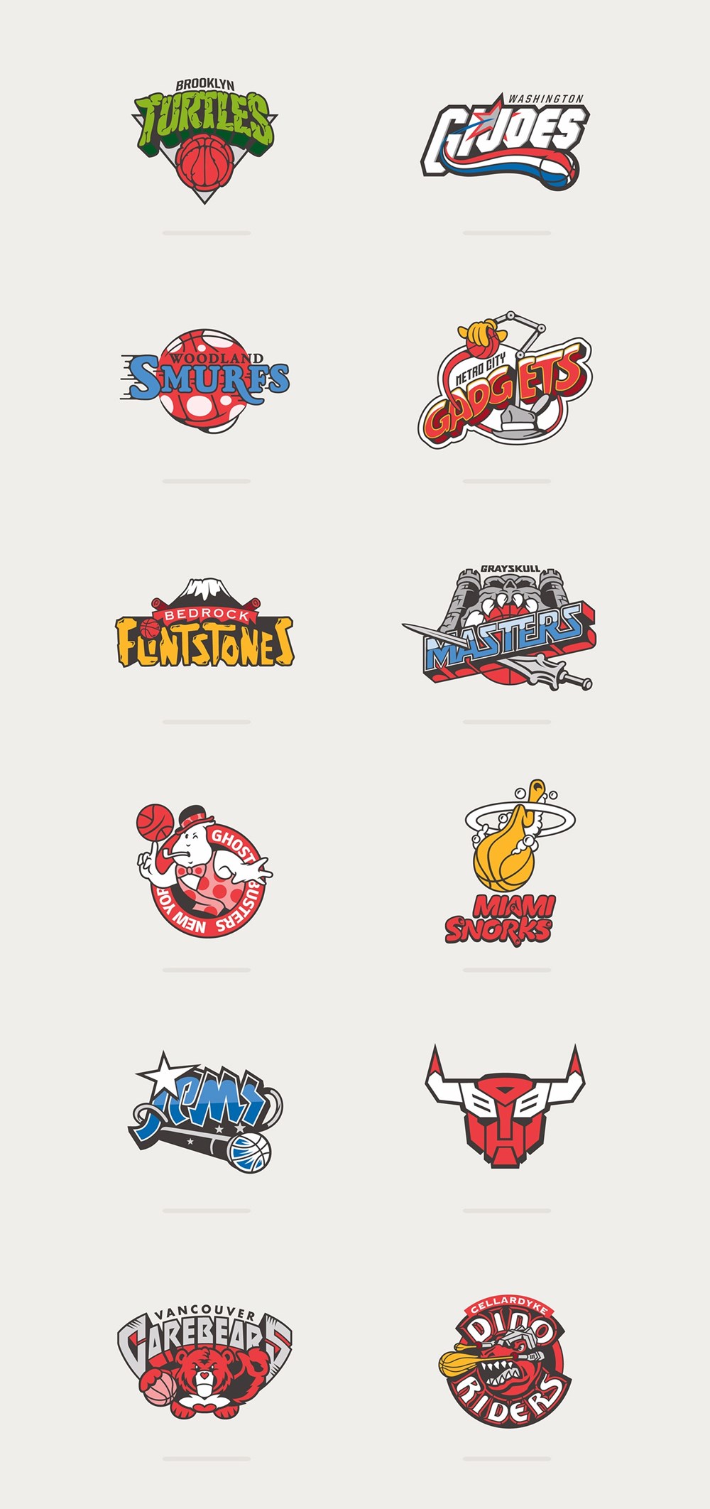80s Cartoons Meet Basketball Logos - Memebase - Funny Memes