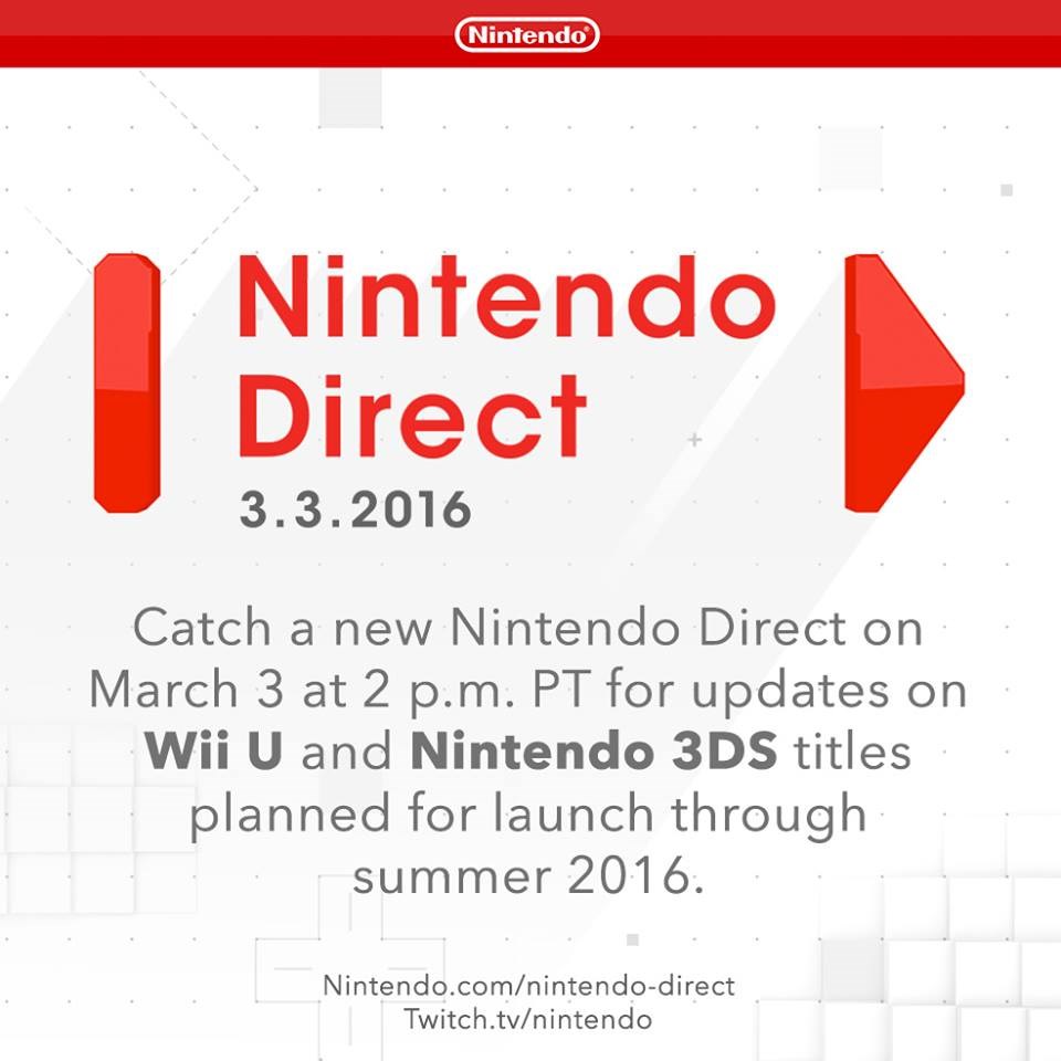 Nintendo Direct March 3