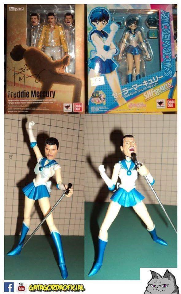 Sailor Freddie Mercury - Cartoons & Anime - Anime | Cartoons | Anime Memes  | Cartoon Memes | Cartoon Anime