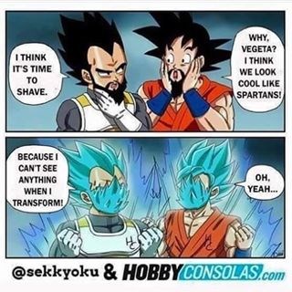 Super Saiyan Beard Too Much to Handle Right Now - Geek Universe - Geek |  Fanart | Cosplay | Pokémon GO | Geek Memes | Funny pictures