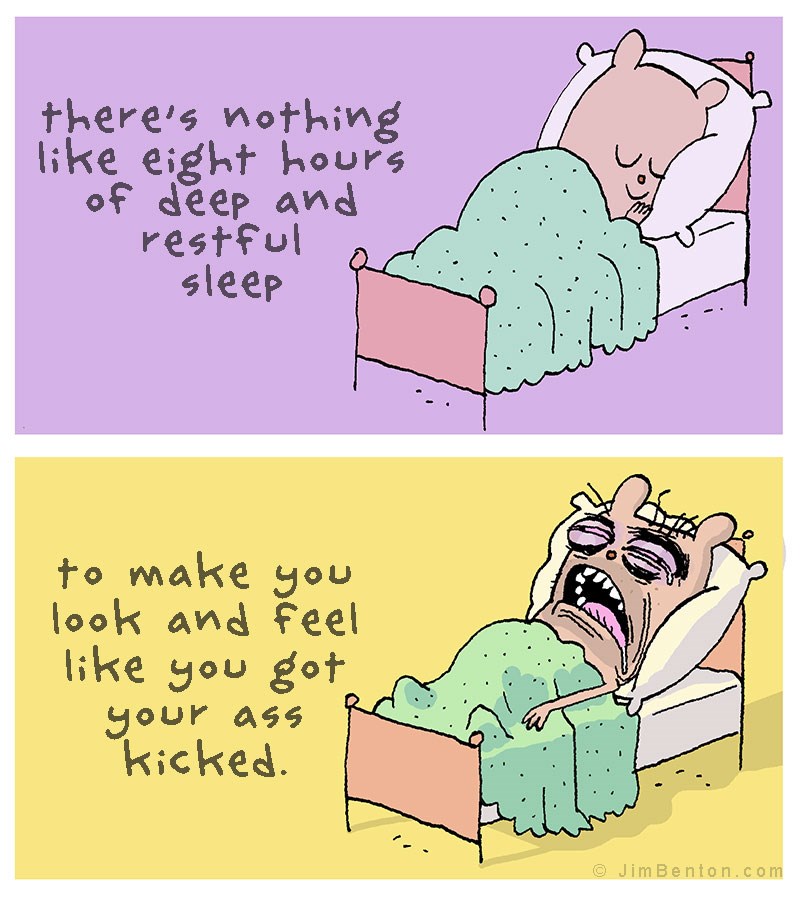 Annd Now It's Impossible to Get out of Bed - Web Comics - 4koma comic ...