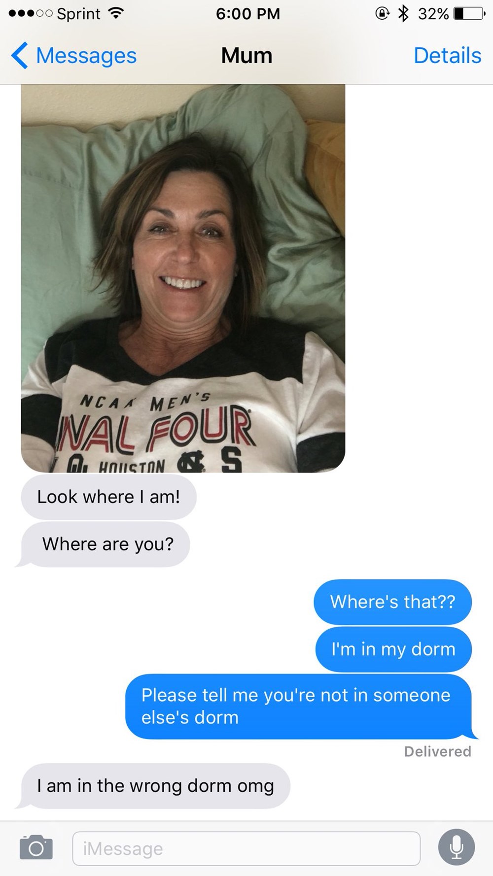 This Mom Snuck Into The Wrong Dorm Room To Surprise Her Daughter Fail Blog Funny Fails