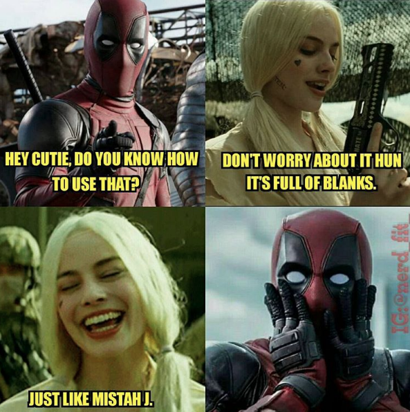 Nothing Quite Gets Deadpool in the Mood Like Some Harley Quinn Savagery
