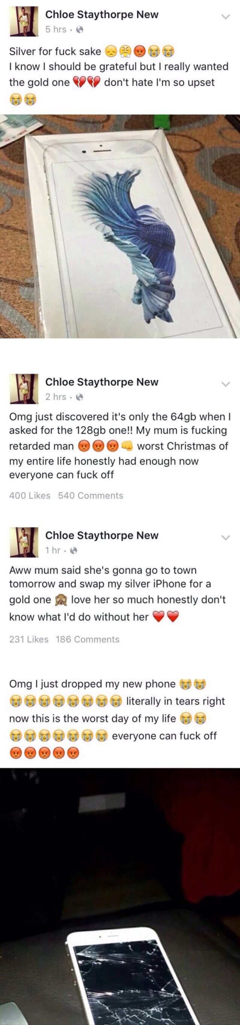 A Tragic IPhone Tale Failbook Failing On Facebook